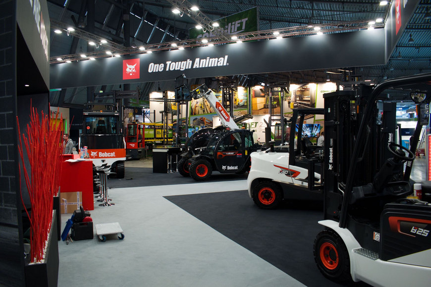 Bobcat showcases brand-new material handling lineup for the first time at LogiMAT 2024